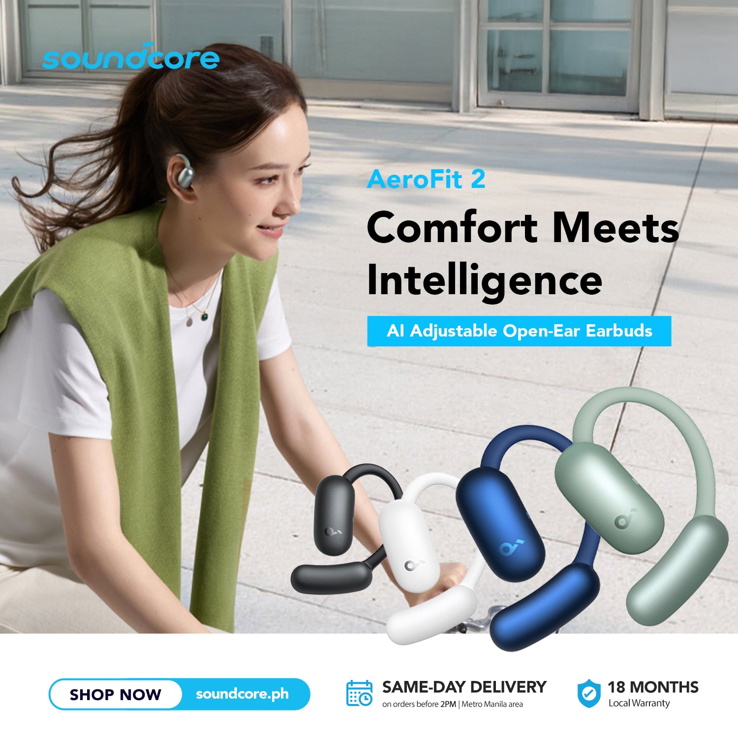 Promotional banner for AeroFit 2.