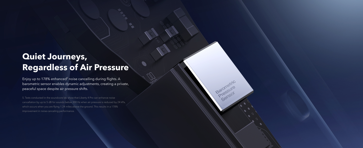 A slide explaining a barometric pressure sensor.