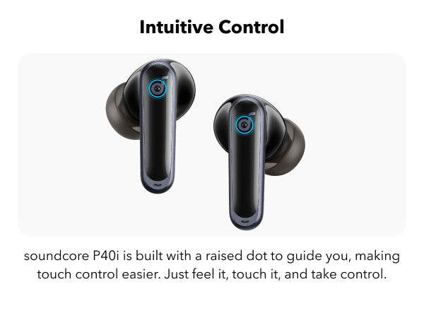 Soundcore P40i Wireless Earbuds Thumping Beats Long Battery